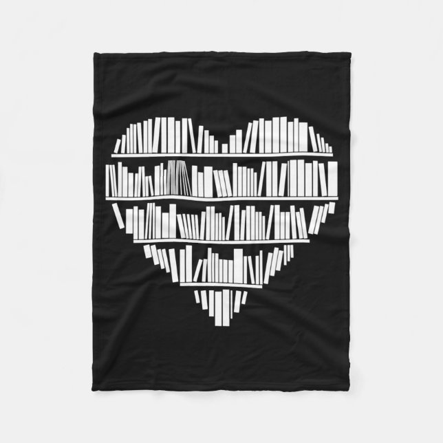 Couverture Polaire Book Lover (Devant)