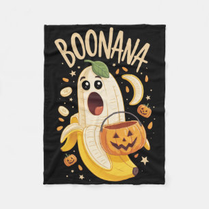 Couverture Polaire Boonana Cute Ghost Nana Halloween Costume Hommes F