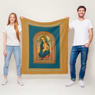 Couverture Polaire Botticelli (1445-1510) Madonna & Child Enthroned