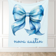 Boue Bleue tendance personnalisée avec le nom Mono