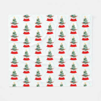 Couverture Polaire Boule de neige de Noël