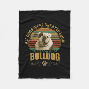 Couverture Polaire Bouledogue créé