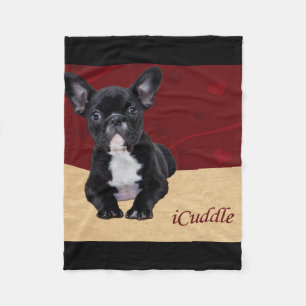 Couverture Polaire Bouledogue français d'iCuddle adorable