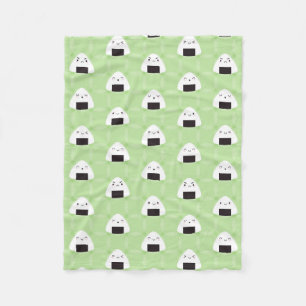 Couverture Polaire Boules de riz de Kawaii Onigiri