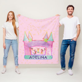 Couverture Polaire Bounce House Jump Jouer Gymnastique Anniversaire d