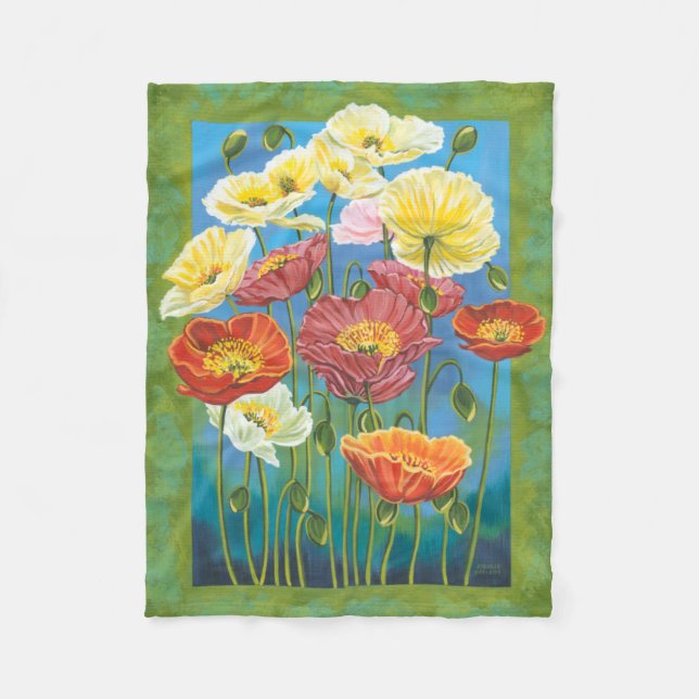 Couverture Polaire Bouquet à la frontière I (Devant)