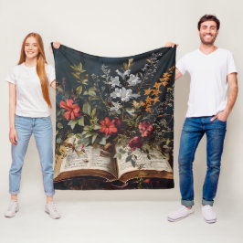 Couverture Polaire Bouquet divin