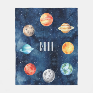 Couverture Polaire Boy Espace extra-atmosphérique Système solaire cos