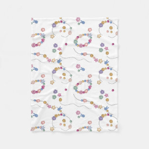Couverture Polaire Bracelet d'amitié fille Motif de bijoux