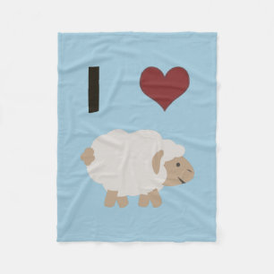 Couverture Polaire Brebis du coeur I (amour) (vous)