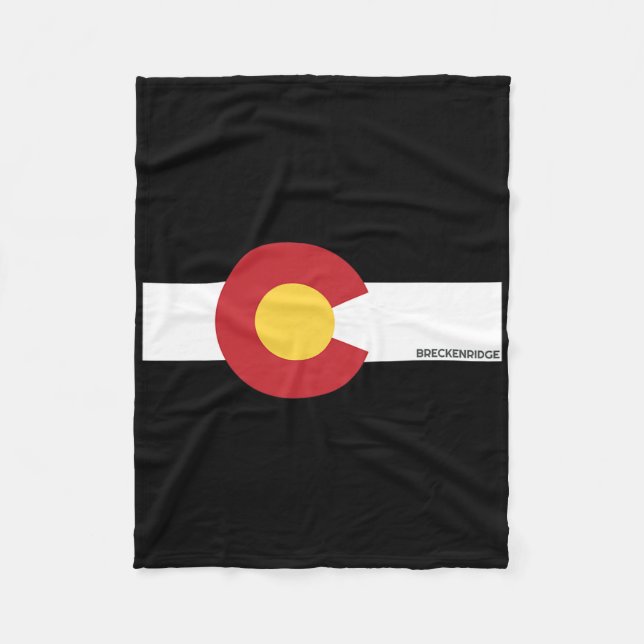 Couverture Polaire Breckenridge Colorado X (Devant)