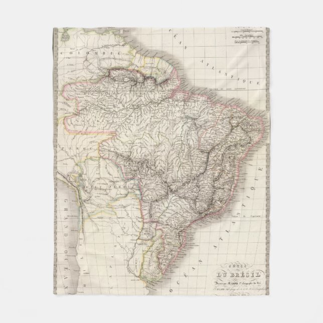 Couverture Polaire Bresil - le Brésil (Devant)