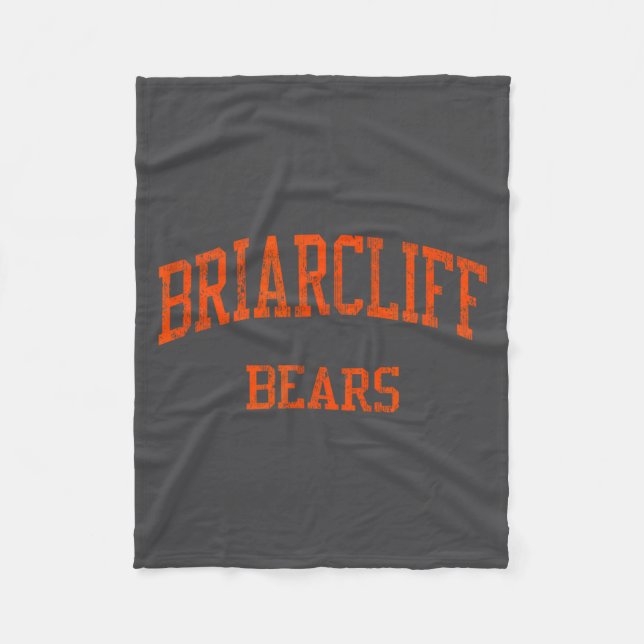 Couverture Polaire Briarcliff High School Hs Briarcliff Manor Ny Vint (Devant)