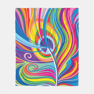 Couverture Polaire Brise de plume vibrante