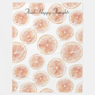 Couverture Polaire Brise d'été Grapefruit