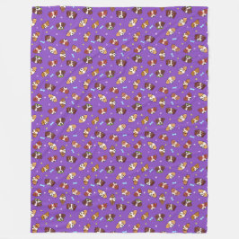 Couverture Polaire Brittany Dogs KiniArt Fleece Blanket