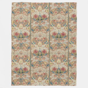 Couverture Polaire Broderie florale Vintage William Morris en 1875