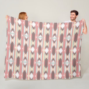 Couverture Polaire Brown, Mauve & Aztèque Vert, Ceinture du Sud-Ouest