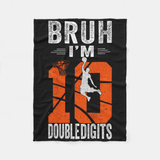 Couverture Polaire Bruh, j'ai des doubles chiffres, 10e anniversaire