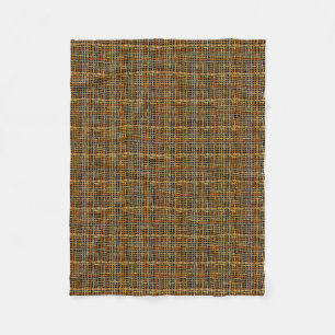 Couverture Polaire Brûlure graphique Cordes tissées Gris