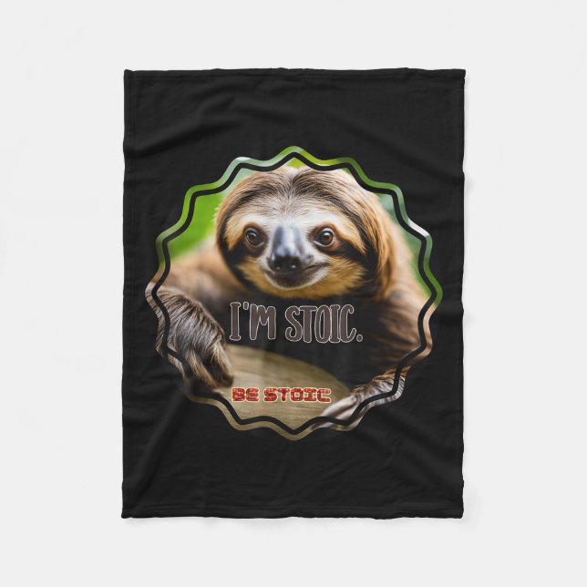 Couverture Polaire Bs Im Stoic Sloth (Devant)