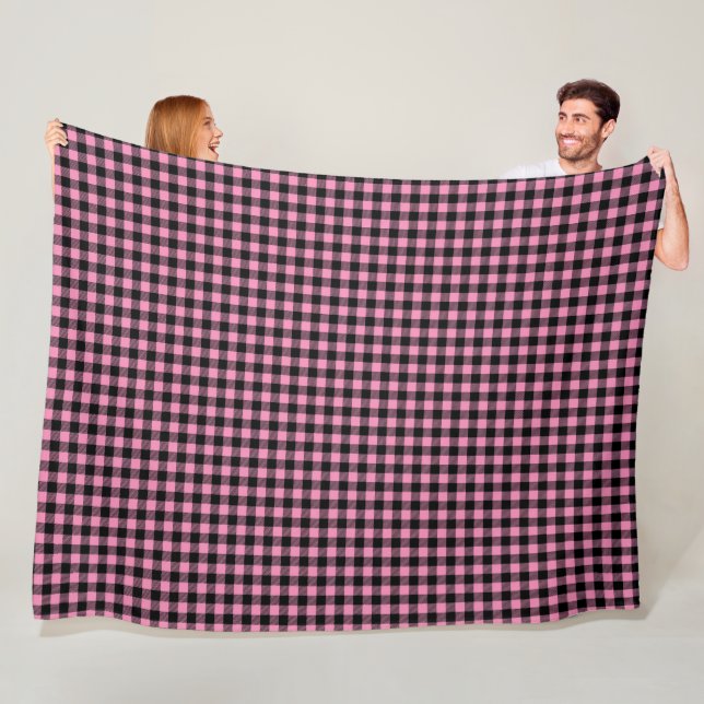Couverture Polaire Buffalo Plaid Fleece Blanket (En situation)