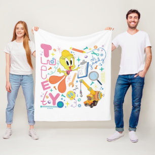 Couverture Polaire BUGS BUNNY BUILDERS™ Outils de travail de TWEETY™