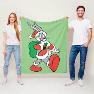 Couverture Polaire BUGS BUNNY™ Père Noël