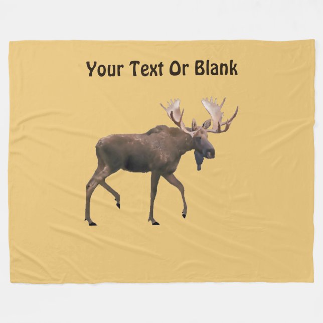 Couverture Polaire Bull Moose (Devant (Horizontal))