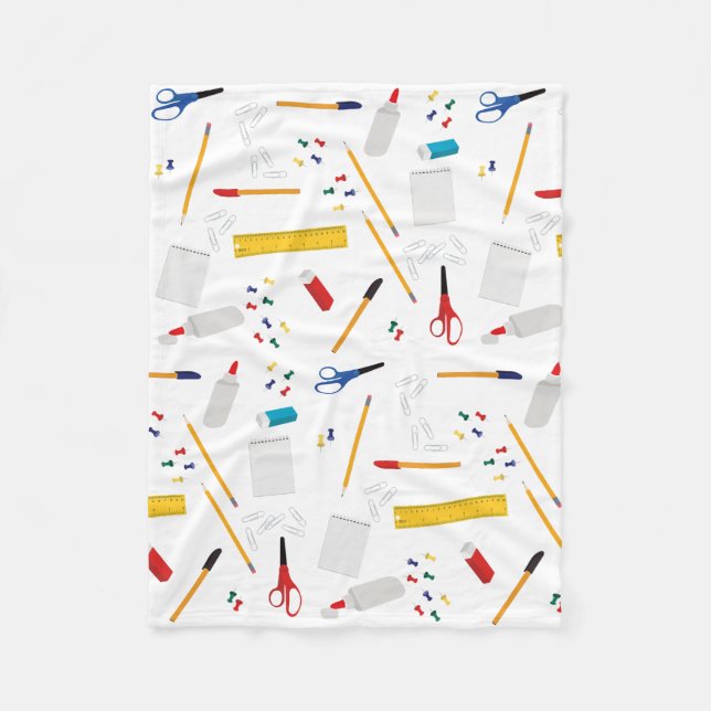 Couverture Polaire Bureau scolaire et artisanat Fournitures Motif (Devant)