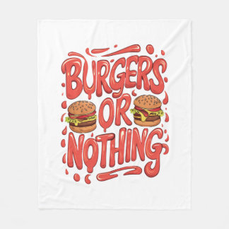 COUVERTURE POLAIRE BURGERS OU RIEN