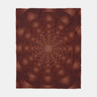Couverture Polaire Burgundy abstract pattern. Traditional ornaments. 