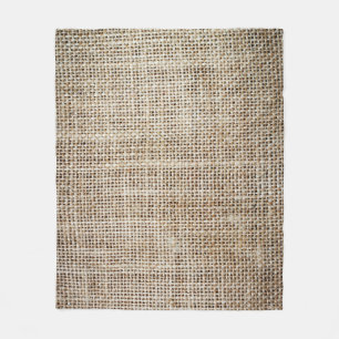 Couverture Polaire Burlap Hessian Arrière - plan Texture