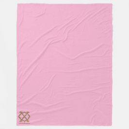 Couverture Polaire Burton Family Collection rose