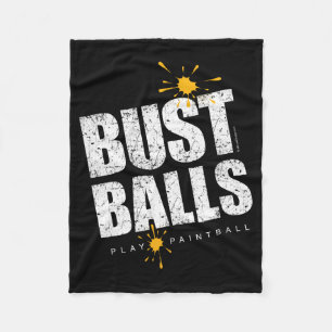 Couverture Polaire Bust Bust Balls de Painball