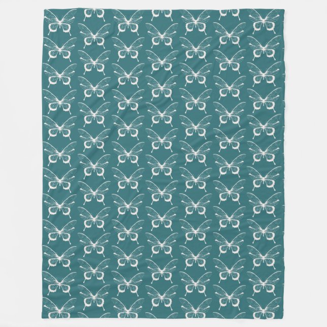 Couverture Polaire Butterfly Fleece Blanket (Devant)
