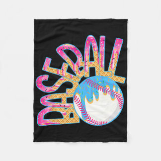 Couverture Polaire Bysebyll Game Day Drip Crème Glacée Drip Jeunes Ga