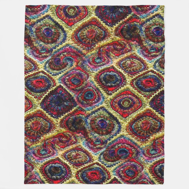 Couverture Polaire Bywhacky couvrant de crochet (Devant)