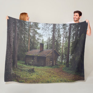 Couverture Polaire CABINE dans les bois