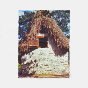 Couverture Polaire Cabine de toit de chaume