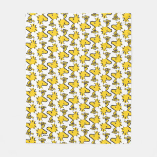 Couverture Polaire cacahuètes   Motif Woodstock
