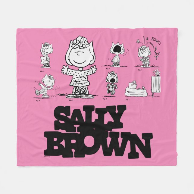 Couverture Polaire cacahuètes | Sally Brown (Devant (Horizontal))