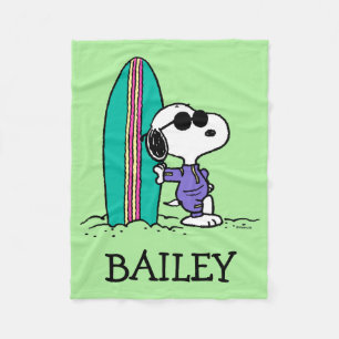 Couverture Polaire cacahuètes   Snoopy Ocean High Tide
