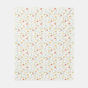 Couverture Polaire Cadeau d'anniversaire   La Terre Rire En Fleurs