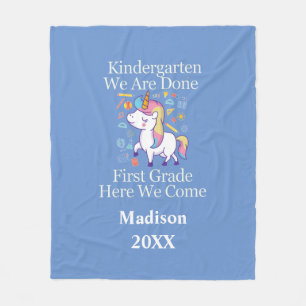Couverture Polaire Cadeau de fin de maternelle pour la première année