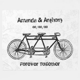 Couverture Polaire cadeau de mariage personnalisé