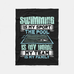Couverture Polaire Cadeau de natation