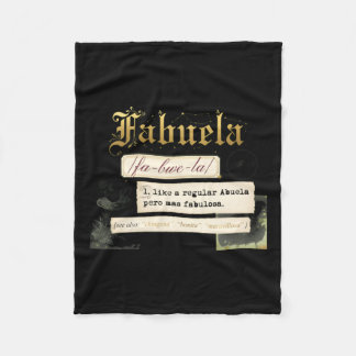 Couverture Polaire Cadeau Définition de Fabuela Amoureuse de Grand-mè