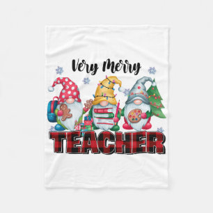 Couverture Polaire Cadeau pour Enseignant Enseignant Très Joyeux