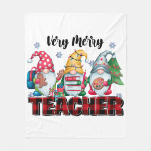 Couverture Polaire Cadeau pour Enseignant Enseignant Très Joyeux